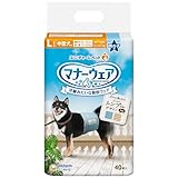 ユニ・チャーム マナーウェア 男の子用 Lサイズ 中型犬用 迷彩 40枚
