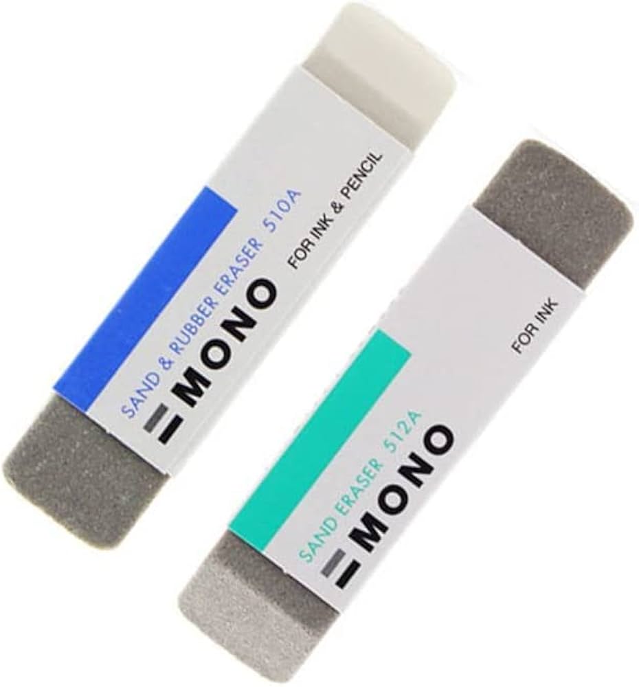Amazon.co.jp: 天然ゴム消しゴムインク消しゴム砂ゴム万年筆ゴムNo