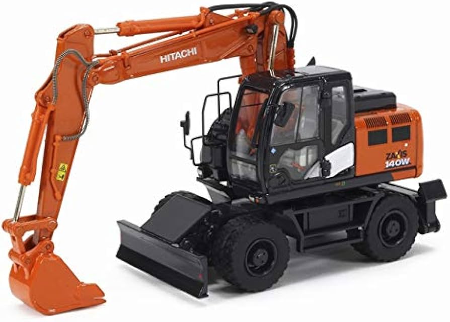 日立建機 ZAXIS 140W 1/50 日立建機、中型油圧ショベルZAXIS-7