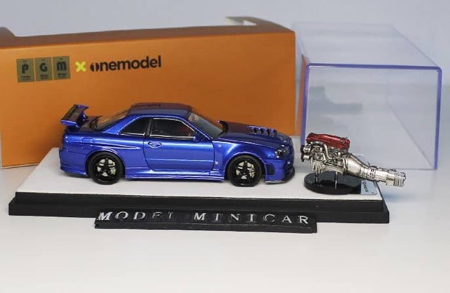 Amazon | One Model x PGM 1/43 日産 GTR R34 スカイライン GT-R