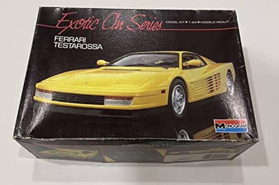 Ferrari Testarossa プラスチックモデルキット 1/24 Amazon.co.jp