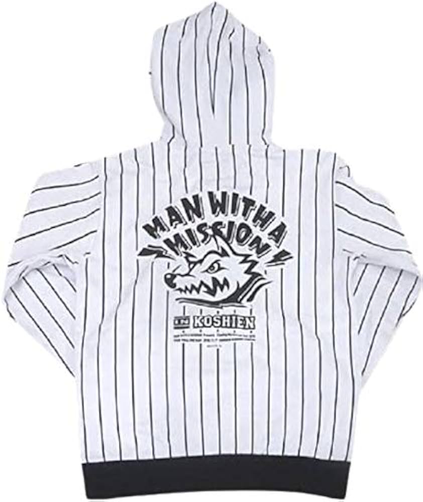 MAN WITH A MISSION マンウィズ GAW刺繍 パーカー MAN WITH A MISSION