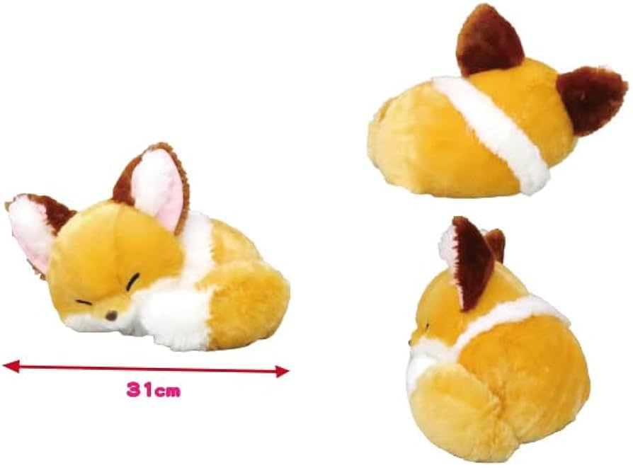 Amazon.co.jp: ちょコンとキツネくるんとおねむJBきなこ 705038 : おもちゃ