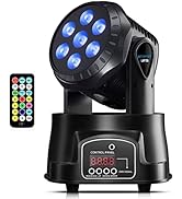 Amazon.co.jp: BETOPPER 舞台照明 ステージライト LED 回転 8色 30W