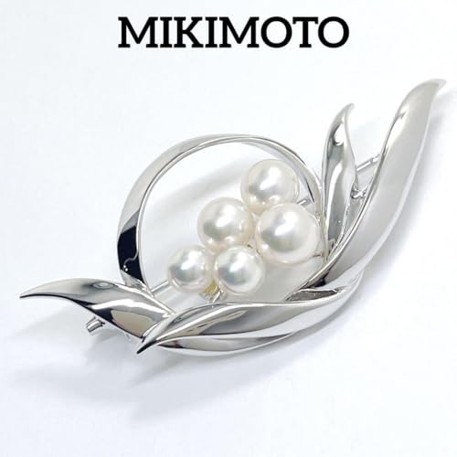 MIKIMOTO パールリーフブローチ セレモニーなど 【公式通販】