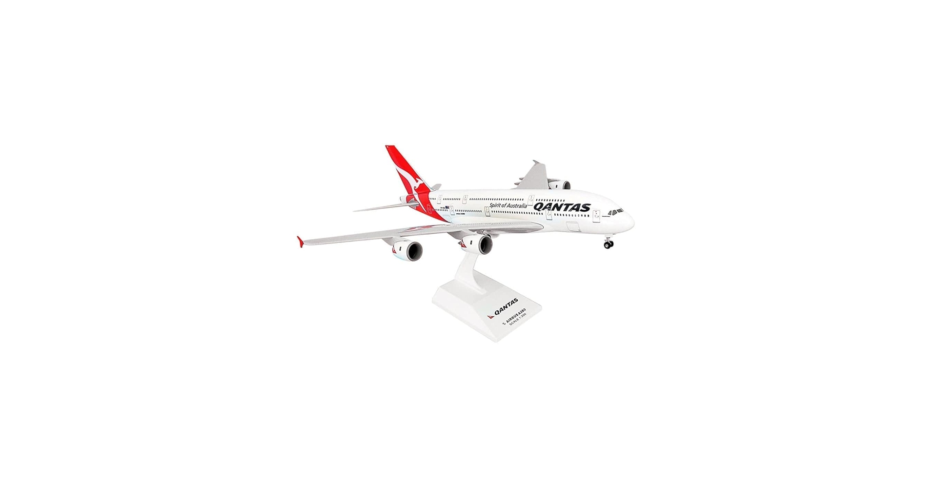 Amazon.com: Skymarks Qantas Airbus A380 1/200 Scale Model – New