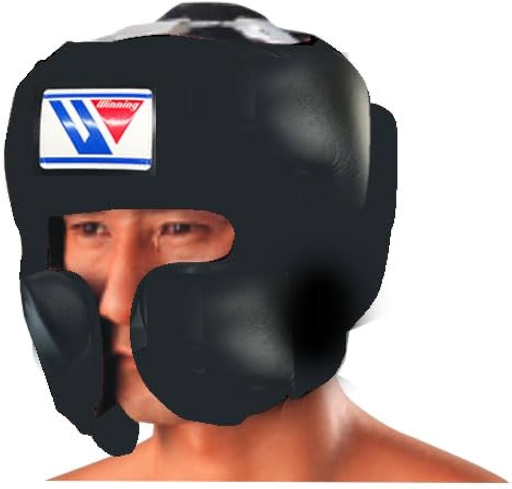 ウイニング winning ヘッドギア オレンジ／黒 Lサイズ Winning