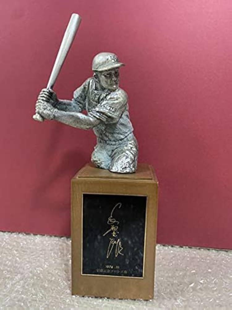 A320-21 読売ジャイアンツ 長嶋茂雄 サイン入り 引退記念 ブロンズ像