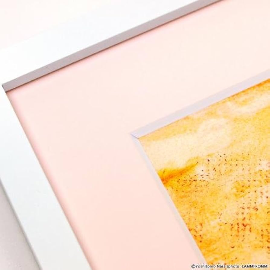 Amazon.co.jp: 奈良美智 ポスター [手旗信号少女(特別額装版