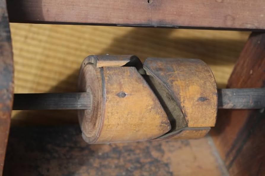 骨董 アンティーク 座繰り機 糸巻き機