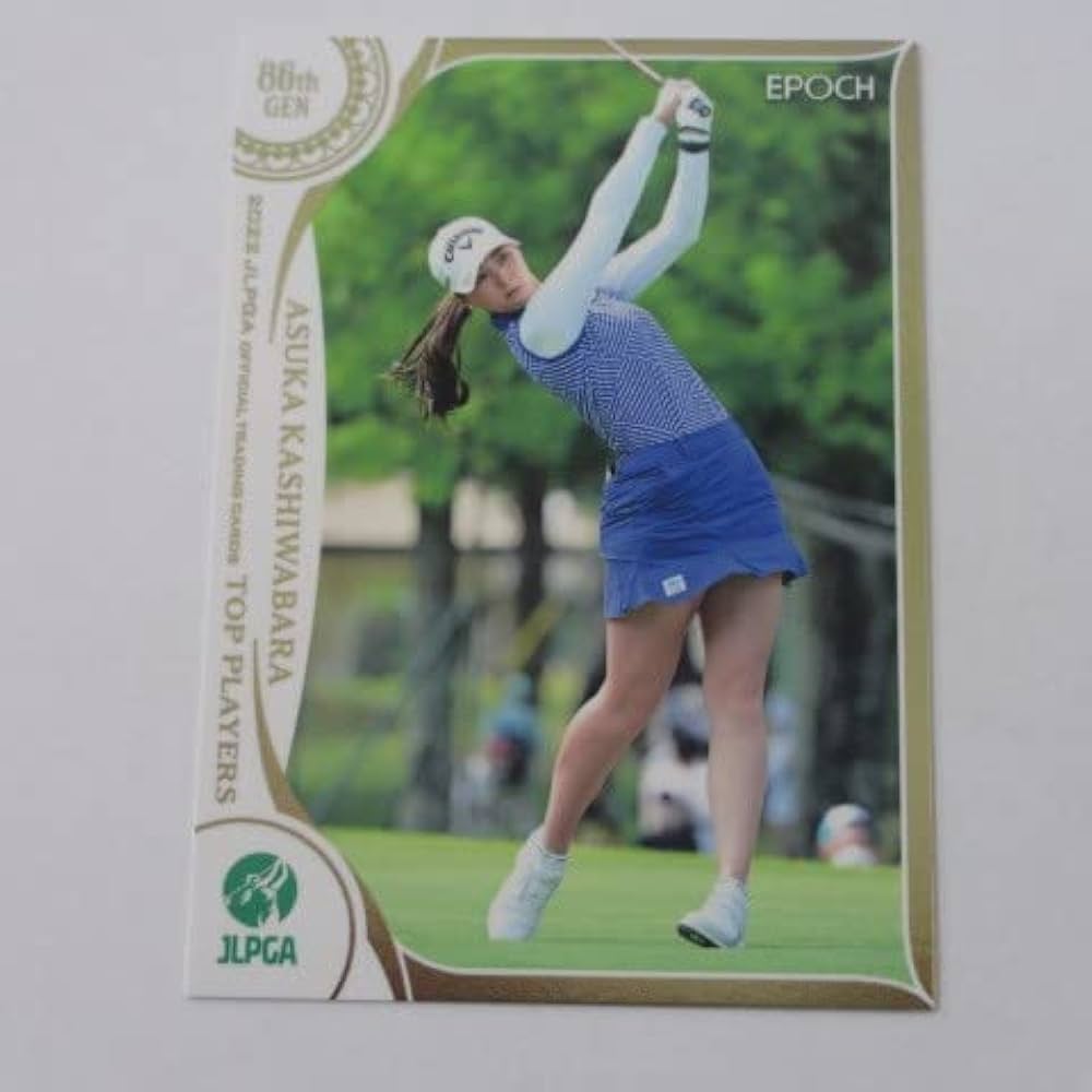 EPOCH 2021 JLPGA 浅井咲希 直筆サイン 2021 EPOCH JLPGA 日本女子プロ