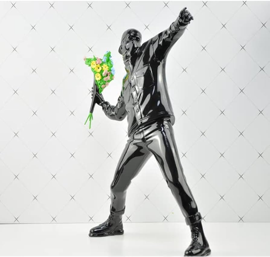 Amazon.co.jp: 樹脂のフィギュアイングランドストリートアート