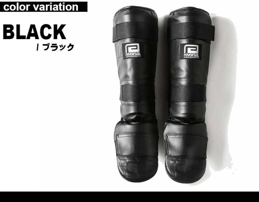 本革仕様】REVERSAL リバーサル レガース 茶 M レッグガード 本革仕様
