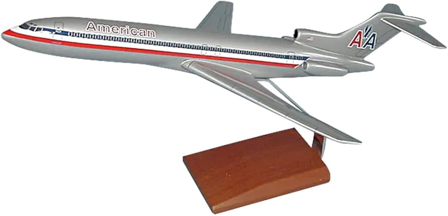 Amazon.com: Boeing 727-200 American AL Desktop Display Airplane