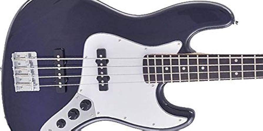Amazon | PLAYTECH (プレイテック) エレキベース JB420 Dark Blue
