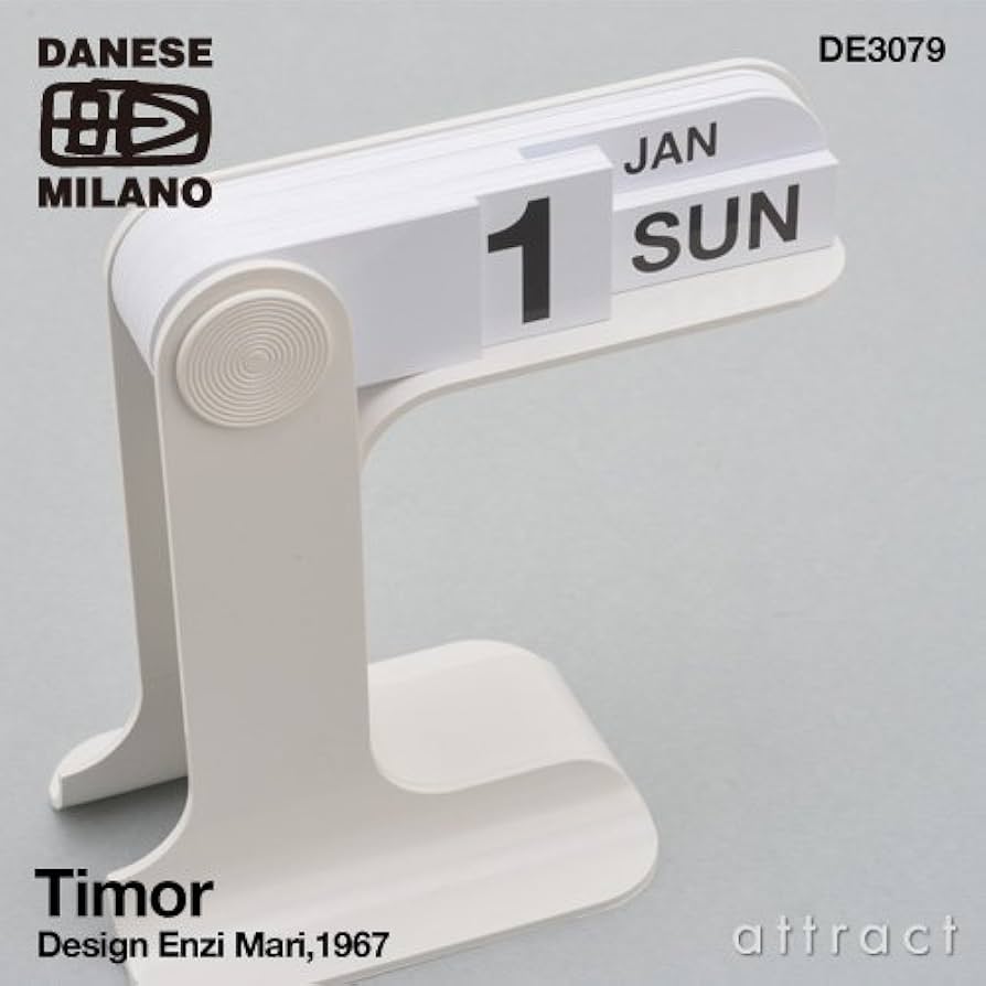 Amazon.co.jp: DANESE ダネーゼ Timor ティモール 卓上万年カレンダー