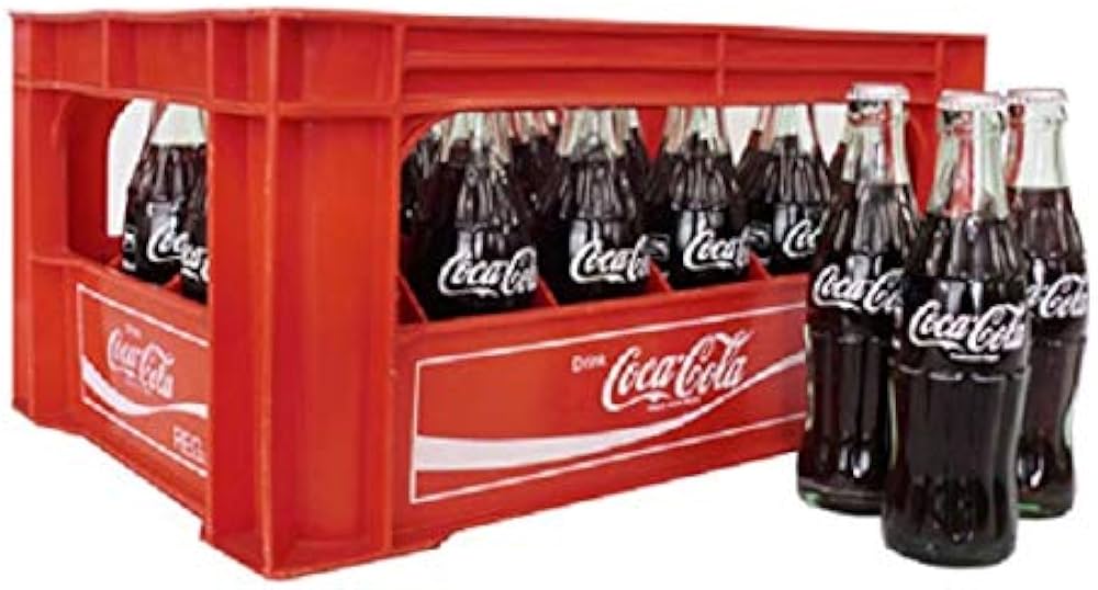 Coca-Cola 瓶入りソフトドリンク ケース付き Coca-Cola 瓶入りソフト