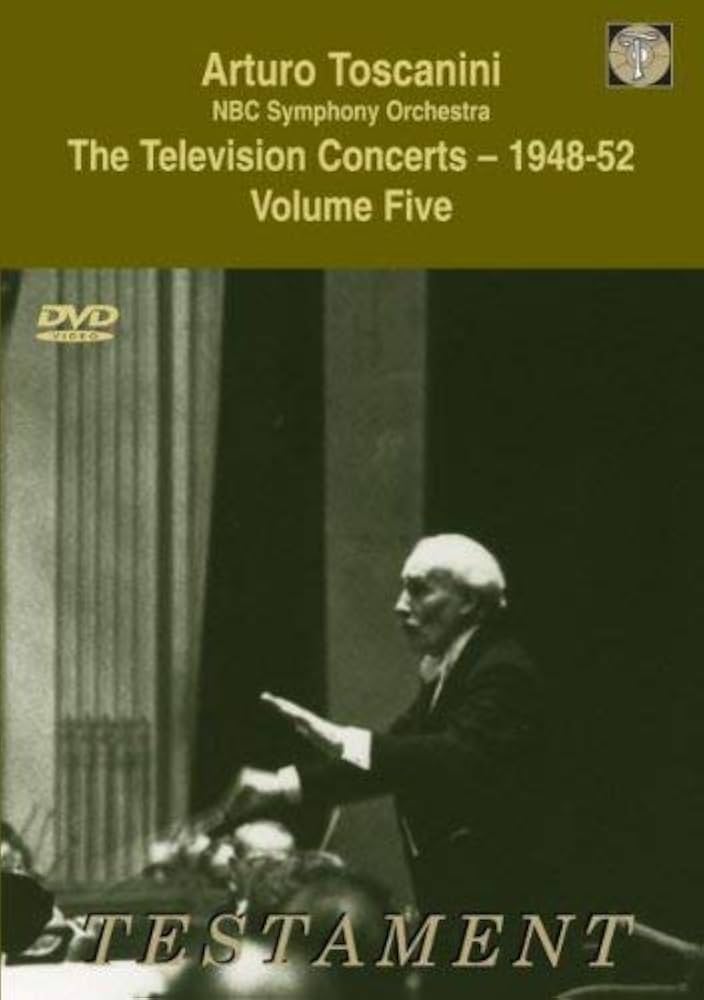 DVD】アルトゥーロ・トスカニーニ TVコンサート(5枚組)TOSCANINI