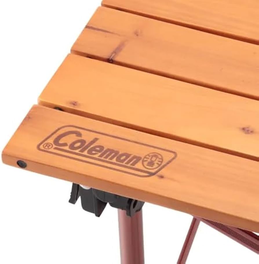 Amazon | Coleman(コールマン) ナチュラルウッドロールテーブル
