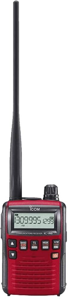 Amazon | IC-R6 メタリックレッド 受信拡張スペシャルバージョン