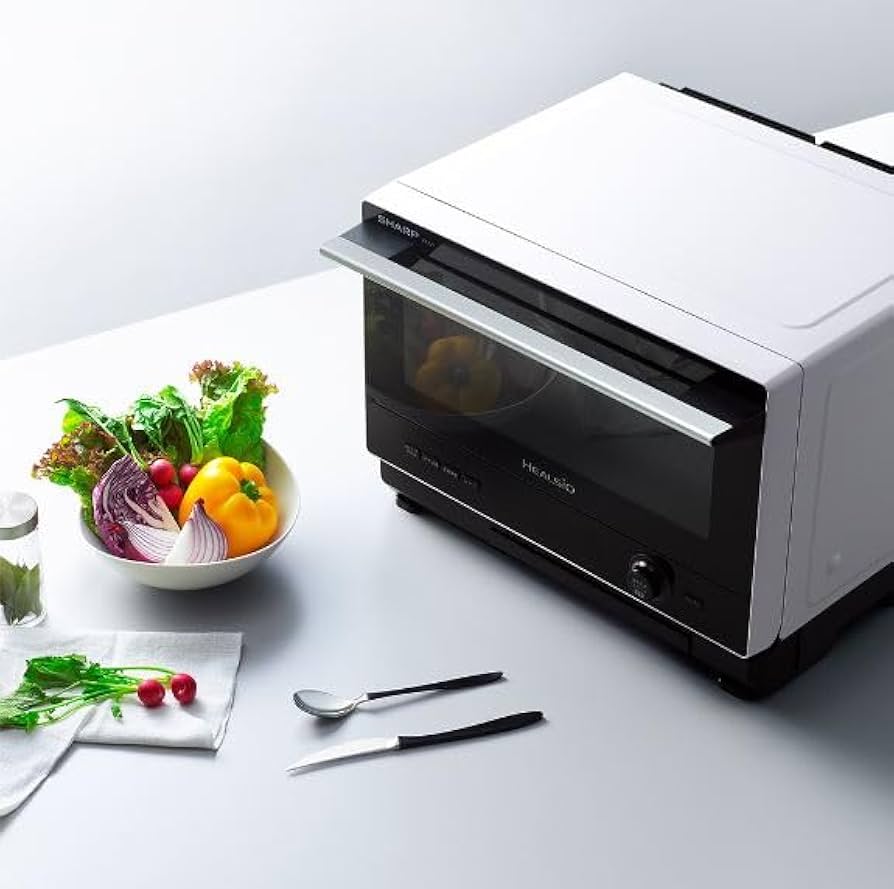 Amazon | シャープ ウォーターオーブン ヘルシオ AX-AJ1-W ホワイト