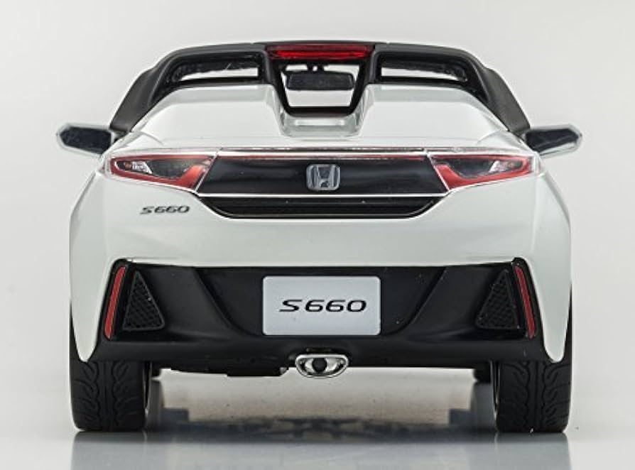 京商SAMURAI 1/18 Honda S660 α White