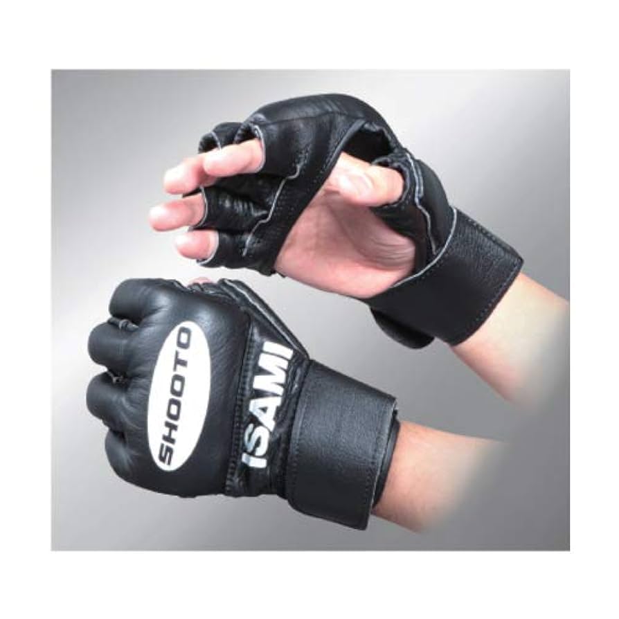 SHOOTO オープンフィンガーグローブ 黒 Isami製 Sサイズ MMA 楽天市場