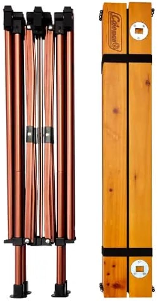 Amazon | Coleman(コールマン) ナチュラルウッドロールテーブル