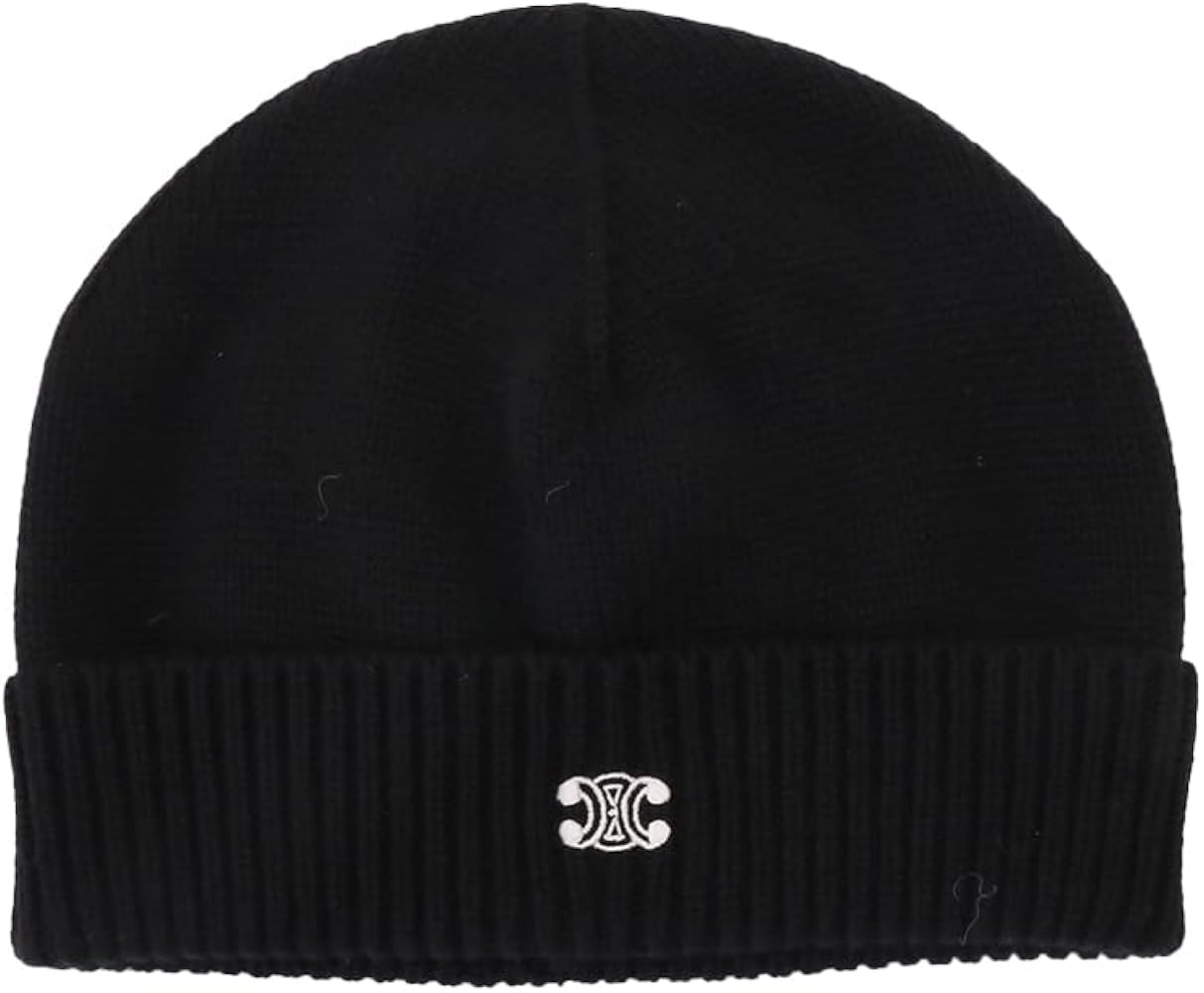 Amazon | [セリーヌ] ニットキャップ ニット帽 トリオンフ ウール素材