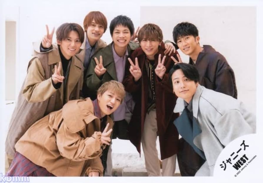 ジャニーズWEST WEST . 公式写真 集合 混合 ジャニーズWEST WEST