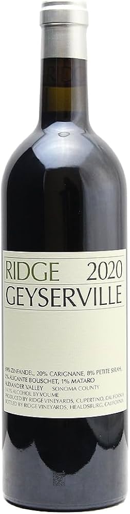 Amazon.co.jp: リッジ ヴィンヤーズ ガイザーヴィル 2021 【品質は限り