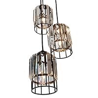 Amazon.co.jp : ムーラ ペンダントライト 3灯 ガラス LED対応 照明器具