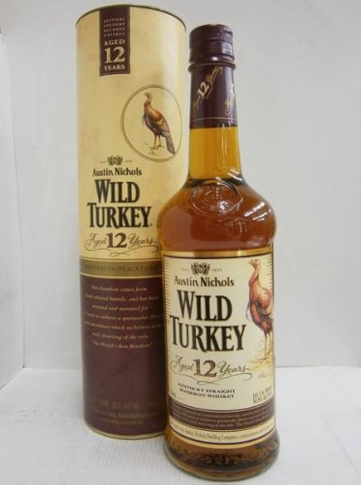 Amazon.co.jp: ワイルドターキー12年(旧ラベル) 50.5% 700ml : 食品