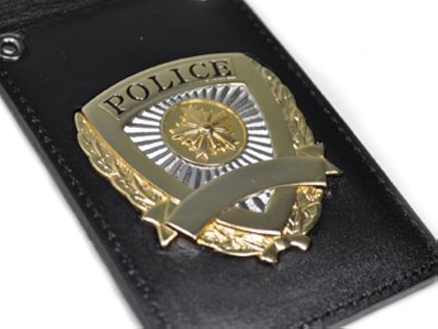 希少】警察手帳 ポリスバッチ レプリカ ボストン社実物ケース付き 希少