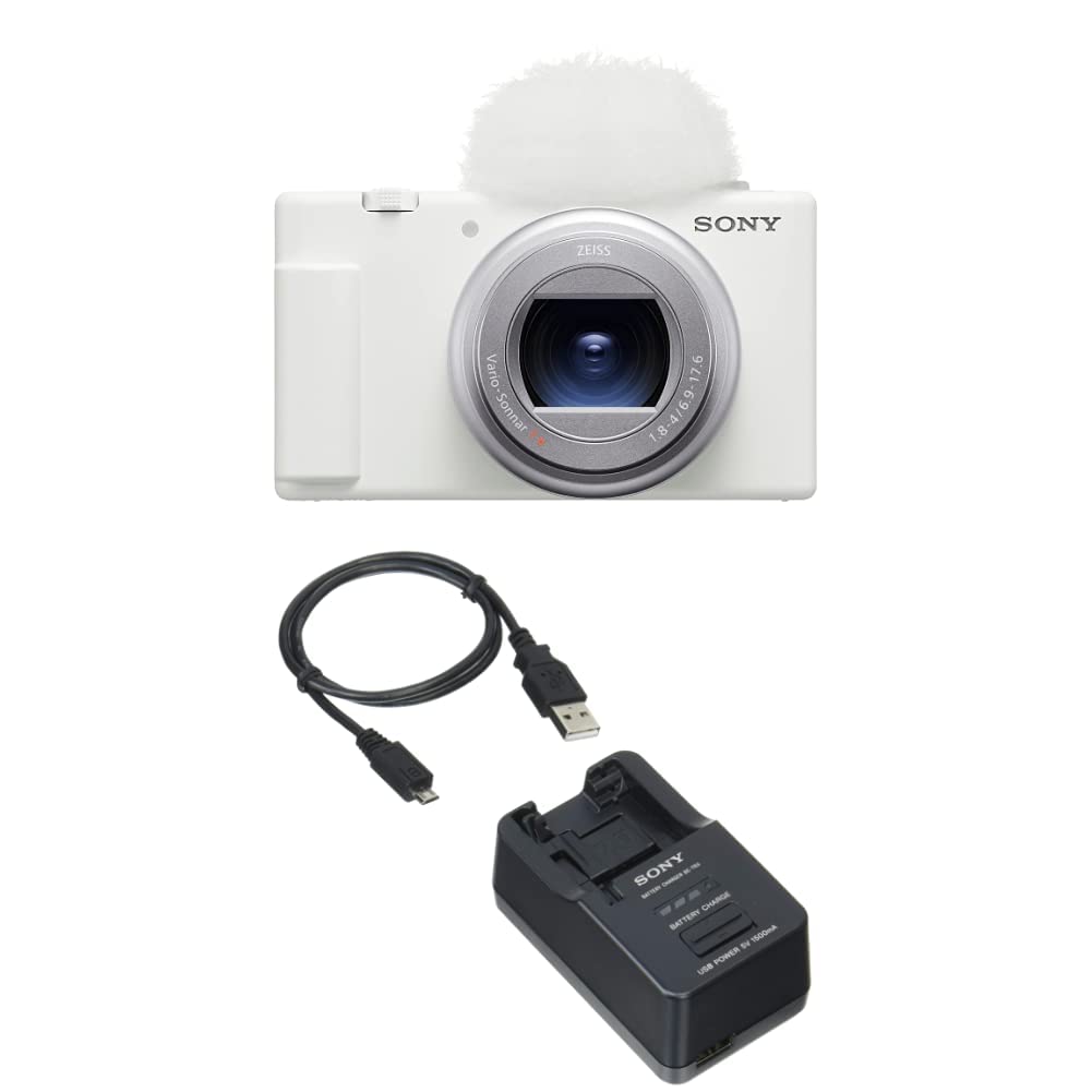 SONY コンパクトデジタルカメラ ZV-1F グリップ&バッテリー