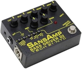 Amazon.com: Tech 21 SansAmp Bass Driver DI V2 : Musical Instruments