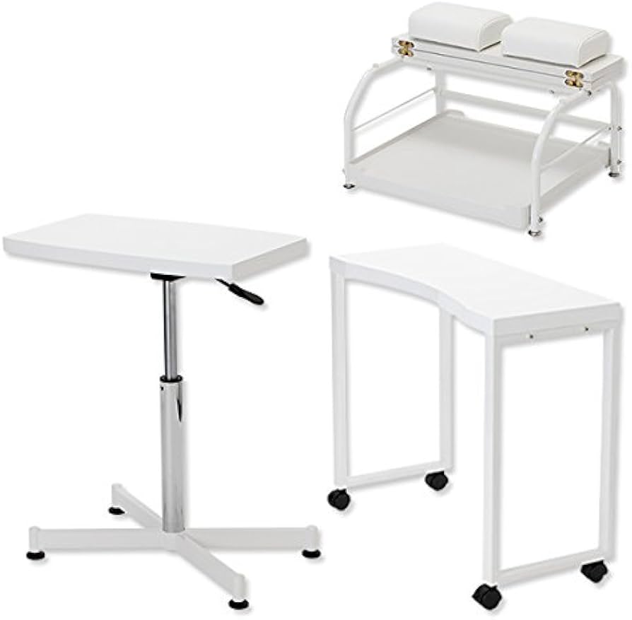 Amazon.co.jp: 快適 フットスペース 3点セット Aセット ネイルテーブル