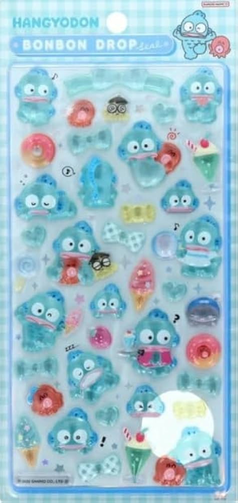 Amazon | 【ハンギョドン：第2弾】ボンボンドロップシール