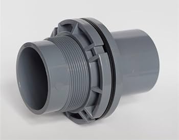 Amazon.co.jp: バルブソケット 50A ゴムパッキン2個付 水槽 配管