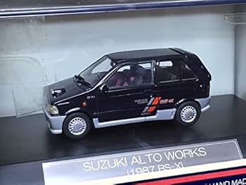 Amazon | Hi-Story 1/43 スズキ アルト ワークス 初代 RS-X ブルー1987