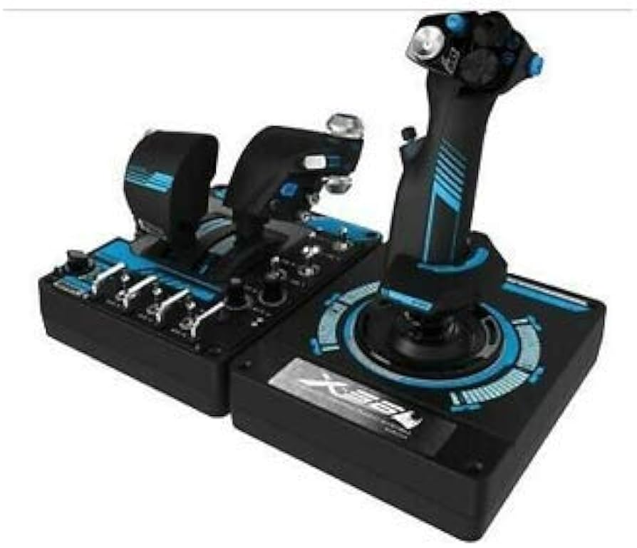Amazon.com: Logitech G X56 H.O.T.A.S Throttle and Joystick Flight