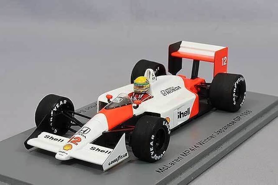 Amazon | 未開封 スパークモデル マクラーレン MP4/4 No.12 Winner