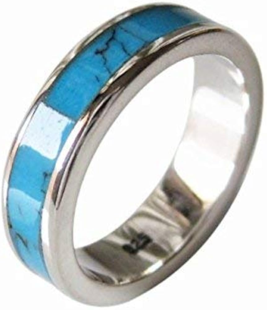Amazon | ターコイズリング(2)11号 シルバー925 銀 指輪 リング