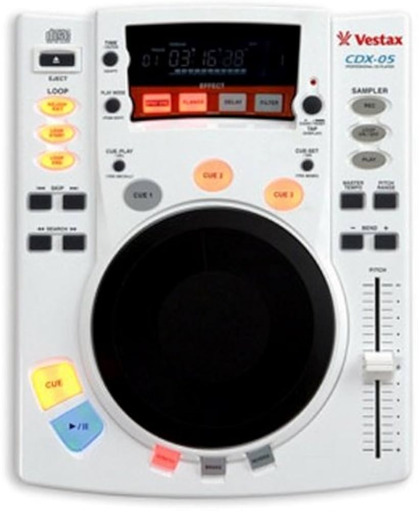 2009年 vestax CDJ CDX-05 2つでセット 基本動作確認済み品 2009年