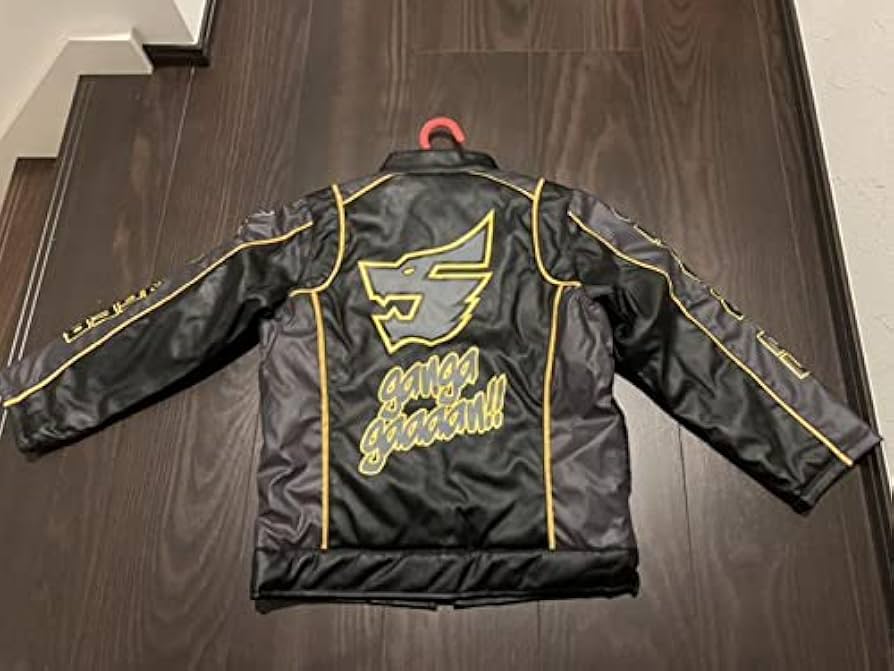 炎神戦隊ゴーオンジャー ゴーオンブラック 公式ジャケット コスプレ 炎