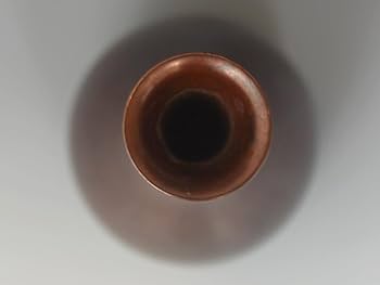 Amazon.co.jp: 中島保美 (造) 鋳銅鶴首 花瓶 重:658g 共箱 銅製 銅器