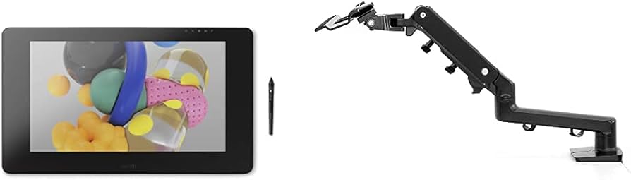 Amazon.co.jp: Wacom TDTK-2420/K0 + Wacom Flex Arm Set Wacom Cintiq