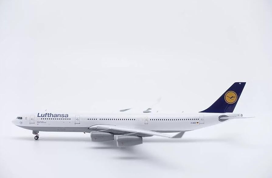 LH ルフトハンザ航空 Aviationtag A340-600 白色 LH ルフトハンザ航空