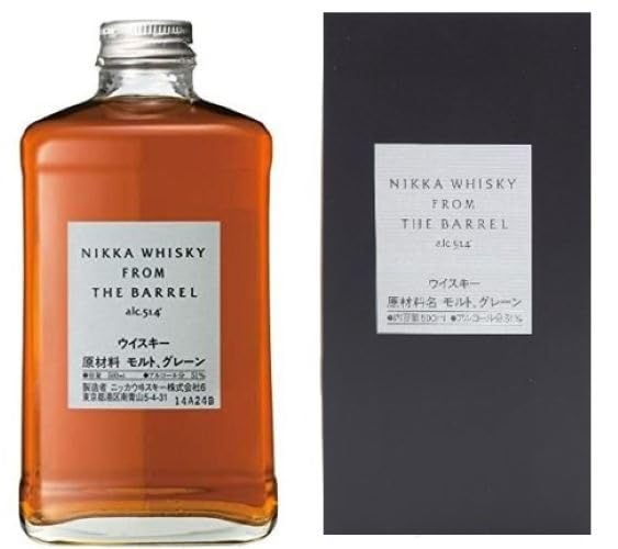 Amazon.co.jp: [ギフト] ニッカ フロム・ザ・バレル 箱付き 51度 500ml