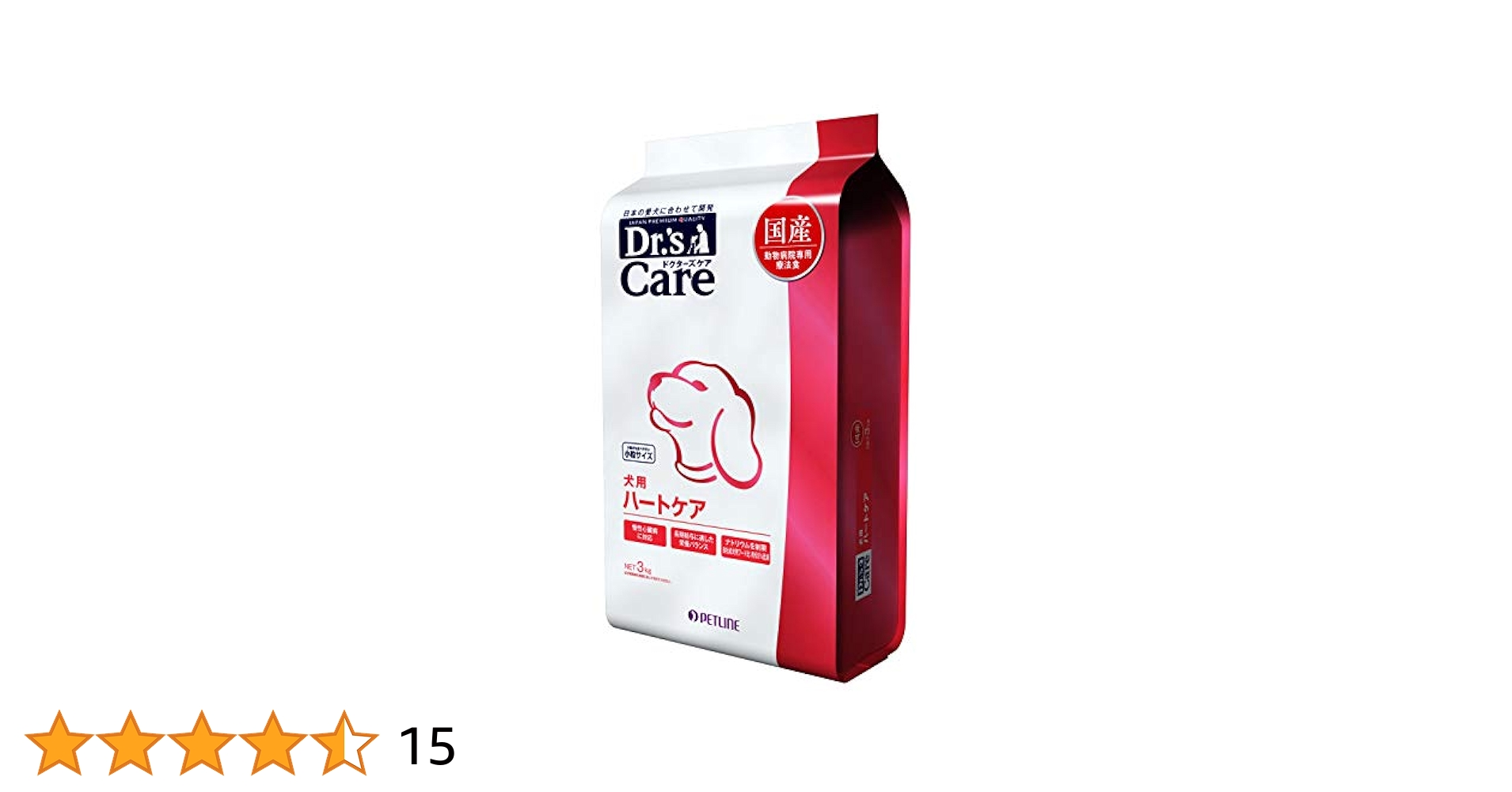 ドクターズケア ハートケア 犬用 慢性心臓病に対応3Kgプラス500g